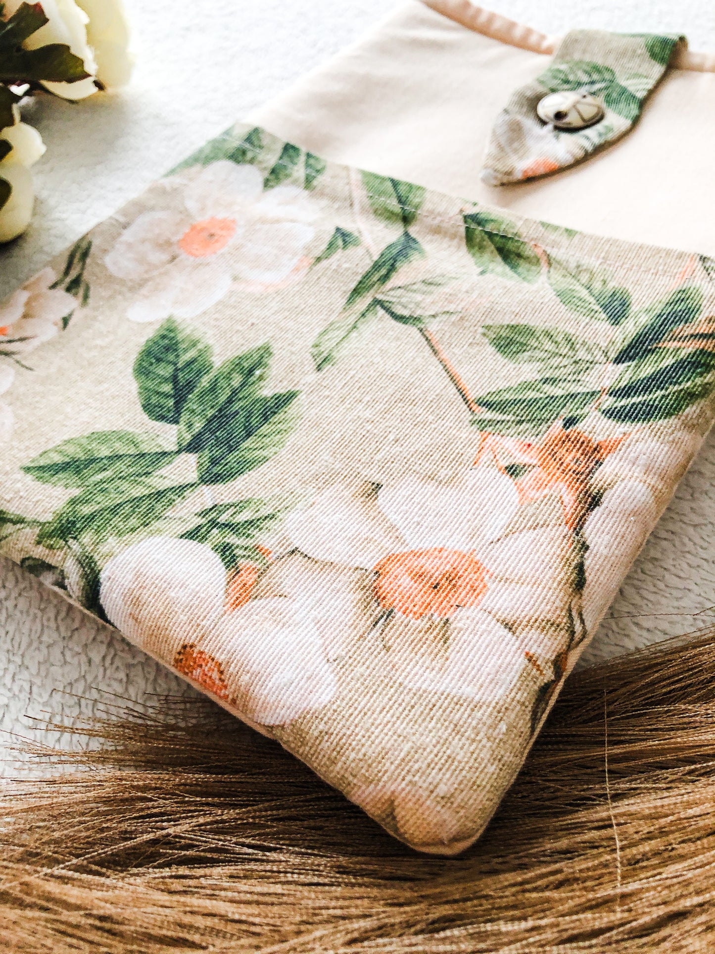 Floral Book Sleeve