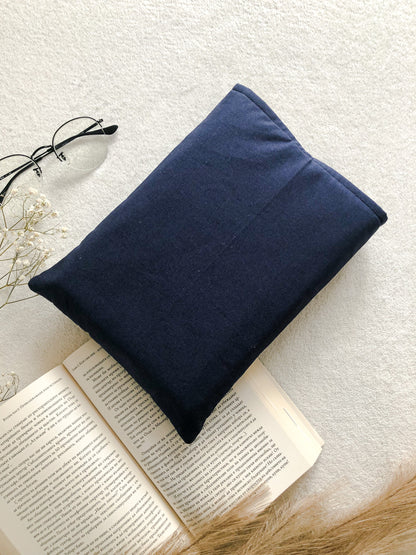 Blue Firefly Book Pouch, Back Side