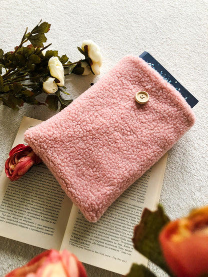 Pinky Book Pouch, Front View from above