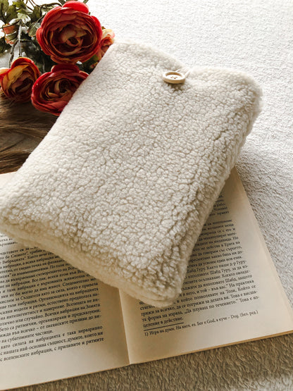 Sheep Book Pouch, Front Side Closer