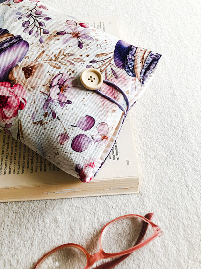 Violet Fantasy Book Pouch, From Above